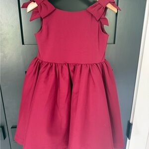 Janie and Jack Kids Dress in Vibrant Red
